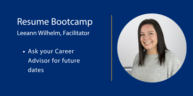 Resume Bootcamp - ask your CA